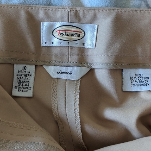 Talbots Petite Stretch pants 10P - Picture 4 of 4